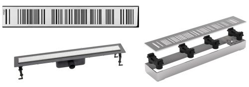 Комплект душевого трапа VALSIR BARCODE 700